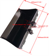 600mm Flat Tooth Backhoe Bucket Attachment Plain Mud Bucket Grading Attachment