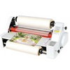 350mm Laminator Machine Cold Hot Roller for Paper Card Wood Veneer PVC Foil