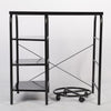 Gas Stove Cooking Table 3-Tier Kitchen Storage Rack Dish Organizer Detachable