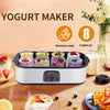 Probiotic Yogurt Maker with Adjustable Temp/ Time Control Get Better Gut Health