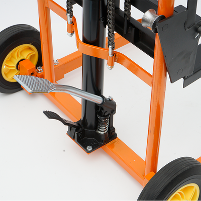 200kg Manual Forklift Platform Stacker Walkie Stacker 900mm Adjustable Forks