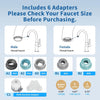 Tap Water Filter Kitchen Water  Purifier Filtration System with 2 Cartridges