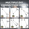 Pulley System Durable Cable Pulley Attachment for Home Gym Garage Gym Squat Rack