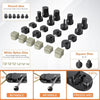 16pcs Ring Bending Tools Heavy Duty Ring Bender with Jewelry Spoon Making Tool
