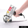 Electric Cloth Cutter Fabric Cutting Machine Round Blade Octagonal Knife 90mm