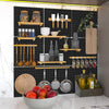 4X Heavy Duty Metal Pegboard Panels Multi-Use Wall Organizer Jewelry Display AU