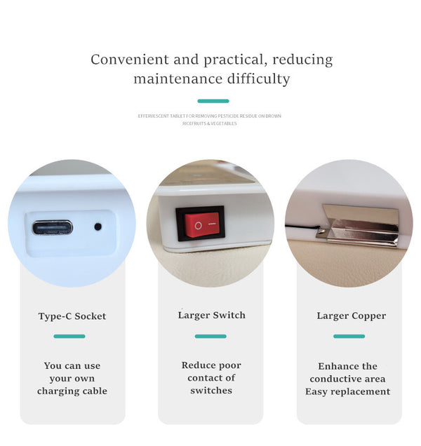 Hyperhidrosis Machine Iontophoresis Stop Hands and Feet Sweating Therapy AU