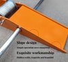 Industrial Cable Rack Cable Roller Stand w/Foldable Steel Base TangleFree System