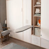Pull-Down Ironing Board Wardrobe Mounted 180°Rotatable Ironing Board for Cabinet