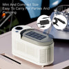 2-Power Mini Ice Maker 8 Cube Quick Ice Making Tool For RV Trip 21.6*9.3*12.8cm