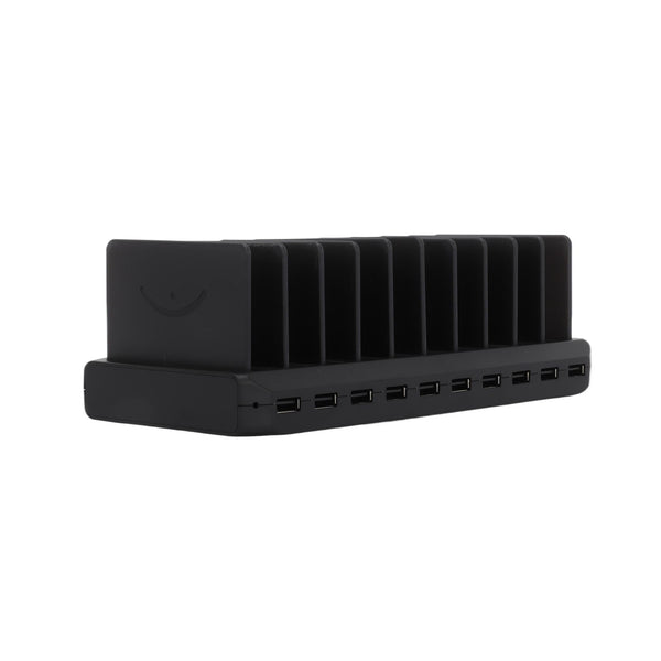 10 Port USB Charge Hub Station Multi-Device Charging Dock for Phones iPad Tables