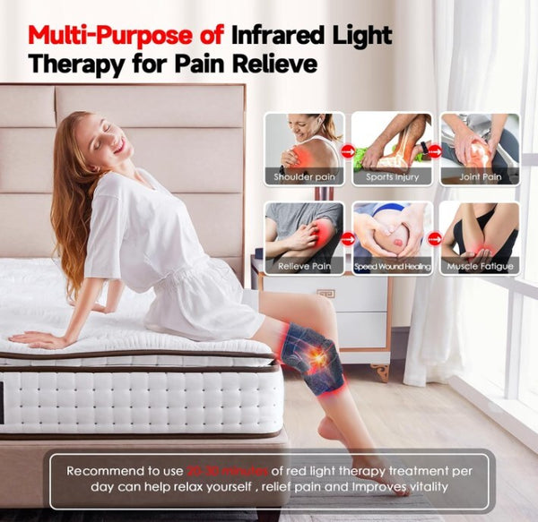 Infrared & Red Light Therapy Devices for Knee Elbow Shoulder Joint Pain Relief