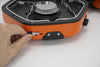 Outdoor Camping Portable Gas Stove Adjustable 2 Burners Foldable With Carry Bag