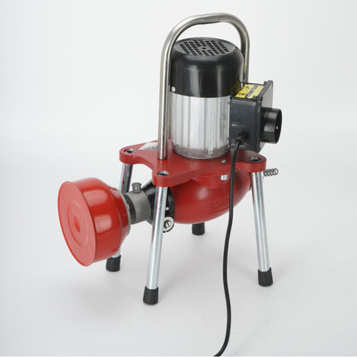 370W Electric Drain Cleaner Machine Plumbing Sewerage Pipe Machine w/7 Cutters