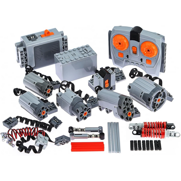 36Pcs Speed Power Functions Motor Kit - Technical Parts Set Compatible with Lego