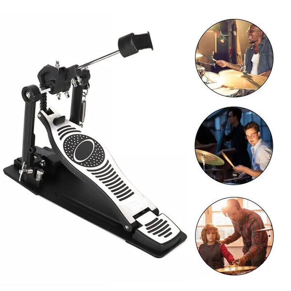 Single Bass Drum Double Chain Single Tread Hammer Pedal Practice Accessories