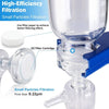 Lab Vacuum Filtration Distillation Apparatus 1000ML Filtering Flask 300ml Funnel
