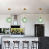 Pendant Light Vintage Light Fixtures With Glass Lampshade Modern Chandelier Lamp