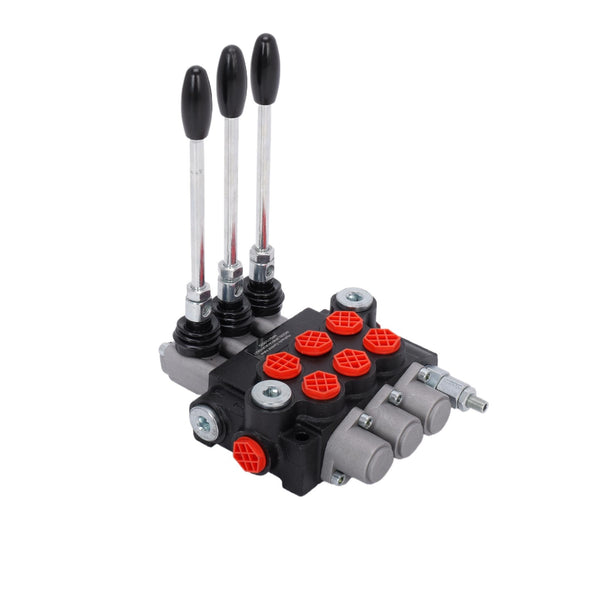 3-Spool Hydraulic Directional Control Valve 11GPM Tractors Loaders Valve