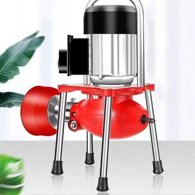 370W Electric Drain Cleaner Machine Plumbing Sewerage Pipe Machine w/7 Cutters