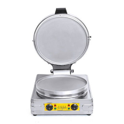 2700W Commercial Griddle 40cm Pizza Maker Pan Saucy Pancake Baker Pan AU PLUG