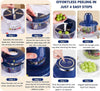 1.5L Electric Grape Peeling Machine Automatic Garlic Fruit Skin Remover Peeling
