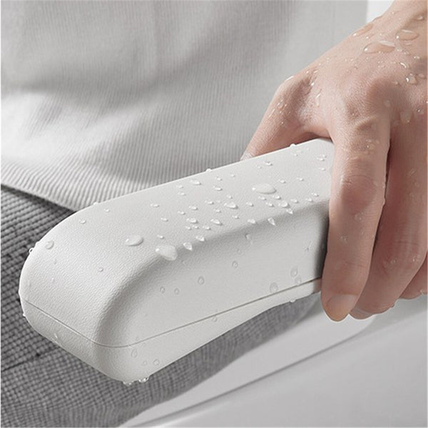 Toilet Grab Bar Foldable Flip Up Armrest Bars Elderly Non-Skid Safety Handrails