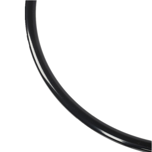 SUS304 Curved Shower Curtain Rod Black Stainless Steel 90-130cm Extendable AU