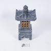 Garden Ornament Lamp Pagoda Sculpture Zen Palace Lantern Outdoor Decor Light