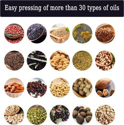 Electric Oil Press Machine 1500W Double Outlets Stainless Steel Oil Expeller AU