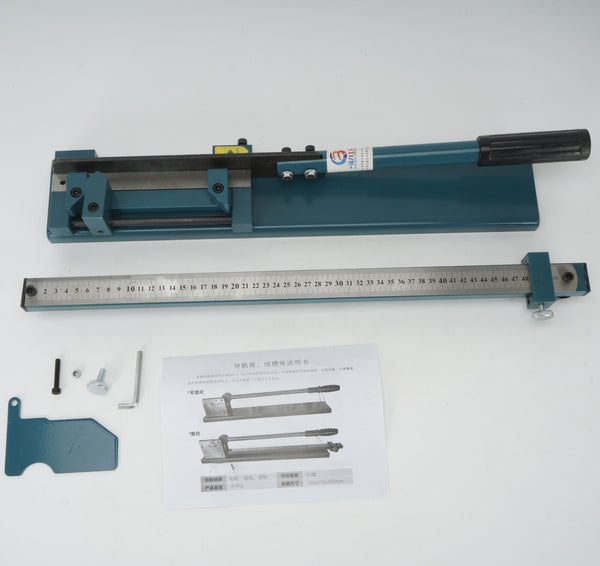 PVC Cable Trunking Cutter Open Slot Wiring Raceway Duct Cover Cutting Machine AU
