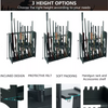 10-Slot Standing Rifle Gun Rack Shotgun Firearm Home Storage Display Wooden Rack