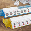 American Mahjong Set 166 Tiles 4 Pushers Racks Portable MahJong Travel Soft Bag