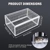 Birds Cage Small Animals Catch Trap Four Sides One Way Entrance Anti-Escape Slot