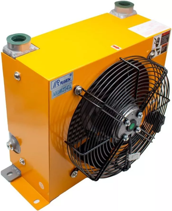 HYDRAULIC OIL COOLER DC24V Thermostat With Fan 100L/min HIGH PRESSURE Heavy Duty