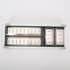 Drawer Organiser Stainless Steel Kitchen Cabinet Cutlery Utensil Holder Tray