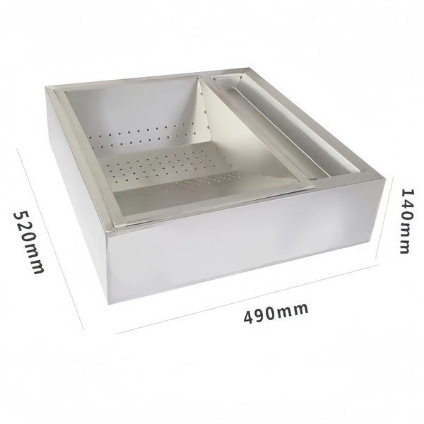 French Fries Workstation Kitchen Hotel Equipment Stainless Steel Fried Chicken