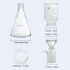 Lab Vacuum Filtration Distillation Apparatus 1000ML Filtering Flask 300ml Funnel