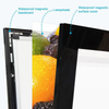 A1 LED Light Box Black Frame MAGNETIC Slimline Display Poster Waterproof Sign