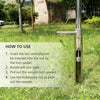 Soil Sampler Probe Tool Stainless Steel Soil Test Kits With Ejector Foot Pedal