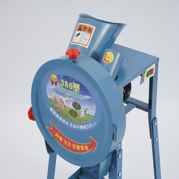 Hay Cutter Machine Electronic Grass Chaff Cutter Pig Animal Feed Hay Crusher