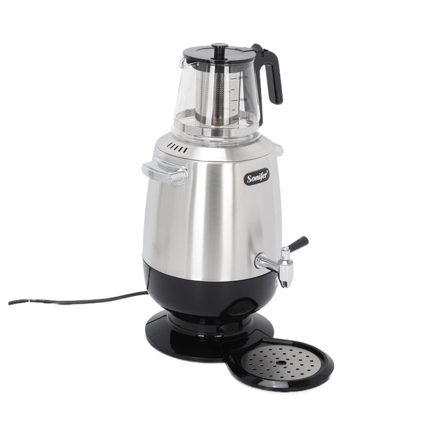 Electric Turkish Tea Maker Double Pot Kettle Infuser 4L Kettle + 1L Teapot Kits