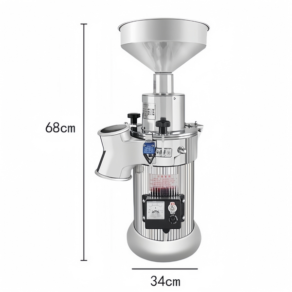 2000W Industrial Auto Continuous Hammer Grain Mill Grinder Herb Grinder 20Kg/h