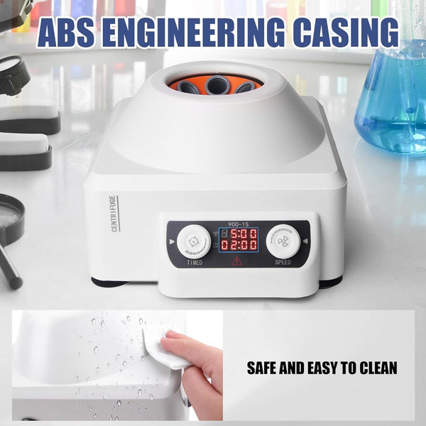 Lab PRP Benchtop Centrifuge LCD Digital Desktop Lab Centrifuge Timer 0-60Minutes