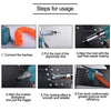 Air Hydraulic Pop Rivet Gun 2.4 3.2 4 4.8mm  Pneumatic Riveter Industrial 4-Size