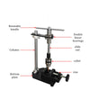 Manual Vertical Tapping Machine, Tapping Teeth Handheld Adjustable Tap Wrench AU