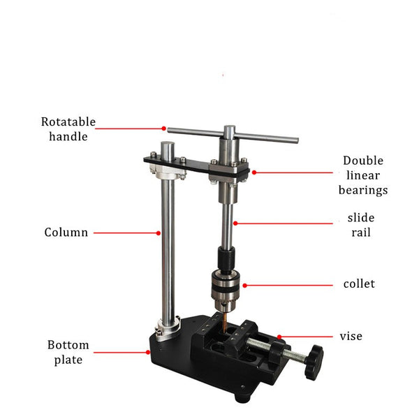 Manual Vertical Tapping Machine, Tapping Teeth Handheld Adjustable Tap Wrench AU