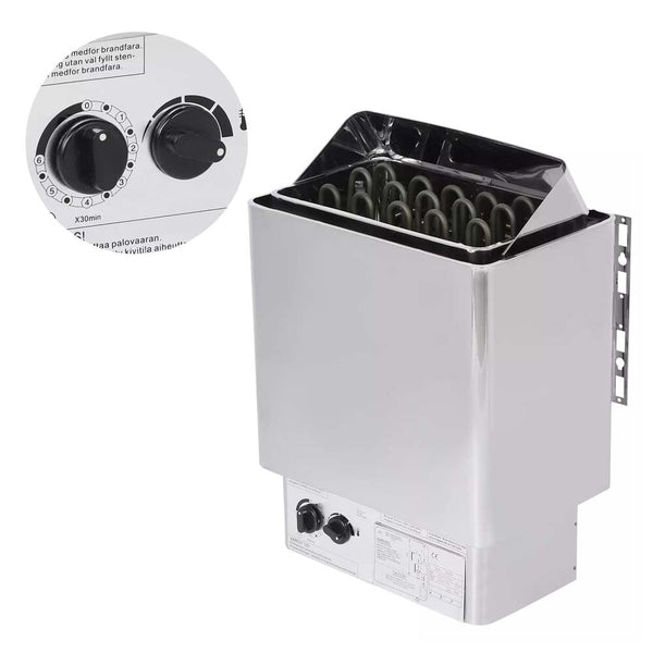 9KW 220V Electric Sauna Heater Inner Control Heater Stove Steam Room Equipment