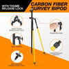 107-180cm Surveying Pole Thumb Release Bipod For Prism Pole Leveling Rod Survey