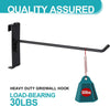 4" Gridwall Hooks 60 Pack Grid Wall Hooks Grid Panel Hooks Hangers for Retail AU